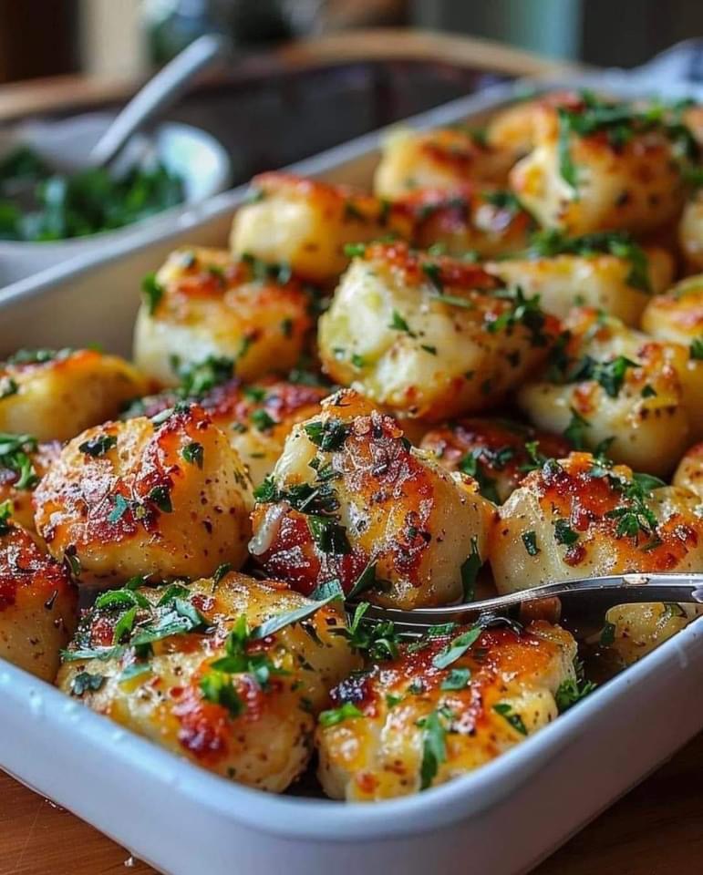 Lemon & Garlic Chicken Bites – Tasty familyfreshrecipes