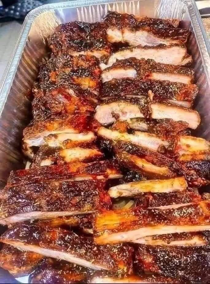 Honey Garlic Ribs Tasty Recipes